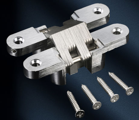 Thép không gỉ bản lề vô hình bản lề nặng ổn định cho cửa gỗ
