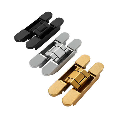 Satin Nickel Nhiều kích thước 3D điều chỉnh Hinge ẩn cho cửa hạng nặng