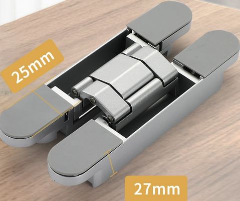 Sữa kẽm hạng nặng không thể nhìn thấy bánh răng 120kg Capacity tải cho cửa 18-22mm